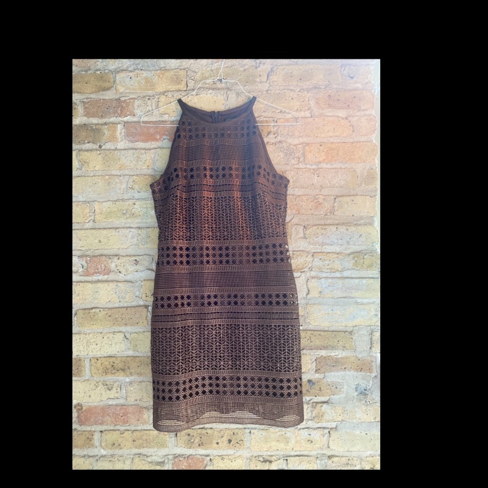Brown WhiteHouseBlackMarket Dress- Size 2